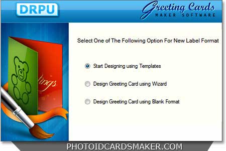 Greeting Card Creator Program screenshot